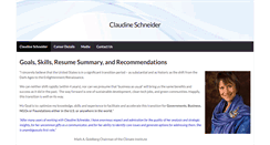 Desktop Screenshot of claudineschneider.com